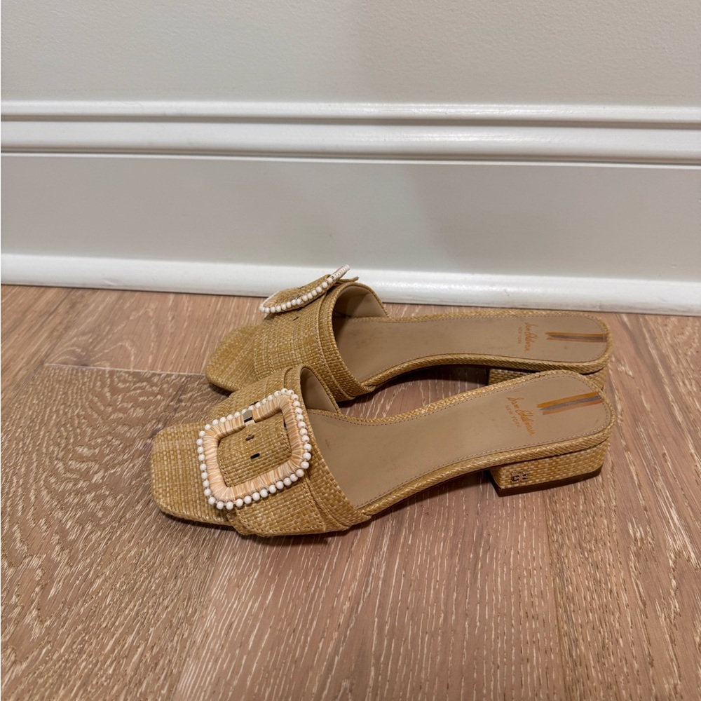 Sam Edelman Raffia Slides